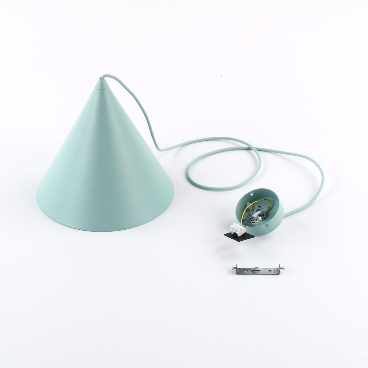 Lampa wisząca TK-Lighting CONO TKL6651  Lampa sufitowa kolor - miętowy styl Nowoczesny  Rustykalny