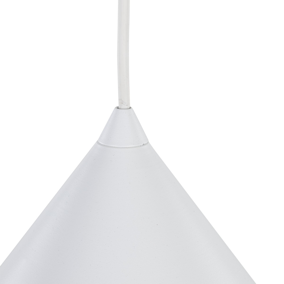 Lampa wisząca TK-Lighting CONO TKL10010  Lampa sufitowa kolor - biały styl Nowoczesny  Loftowy