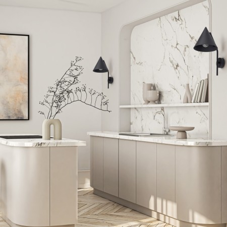 Kinkiet TK-Lighting CONO TKL10041 kolor - czarny styl Nowoczesny  Loftowy