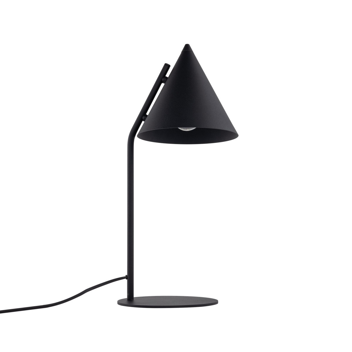 Lampka nocna TK-Lighting CONO TKL16009 kolor - czarny styl Nowoczesny  Loftowy