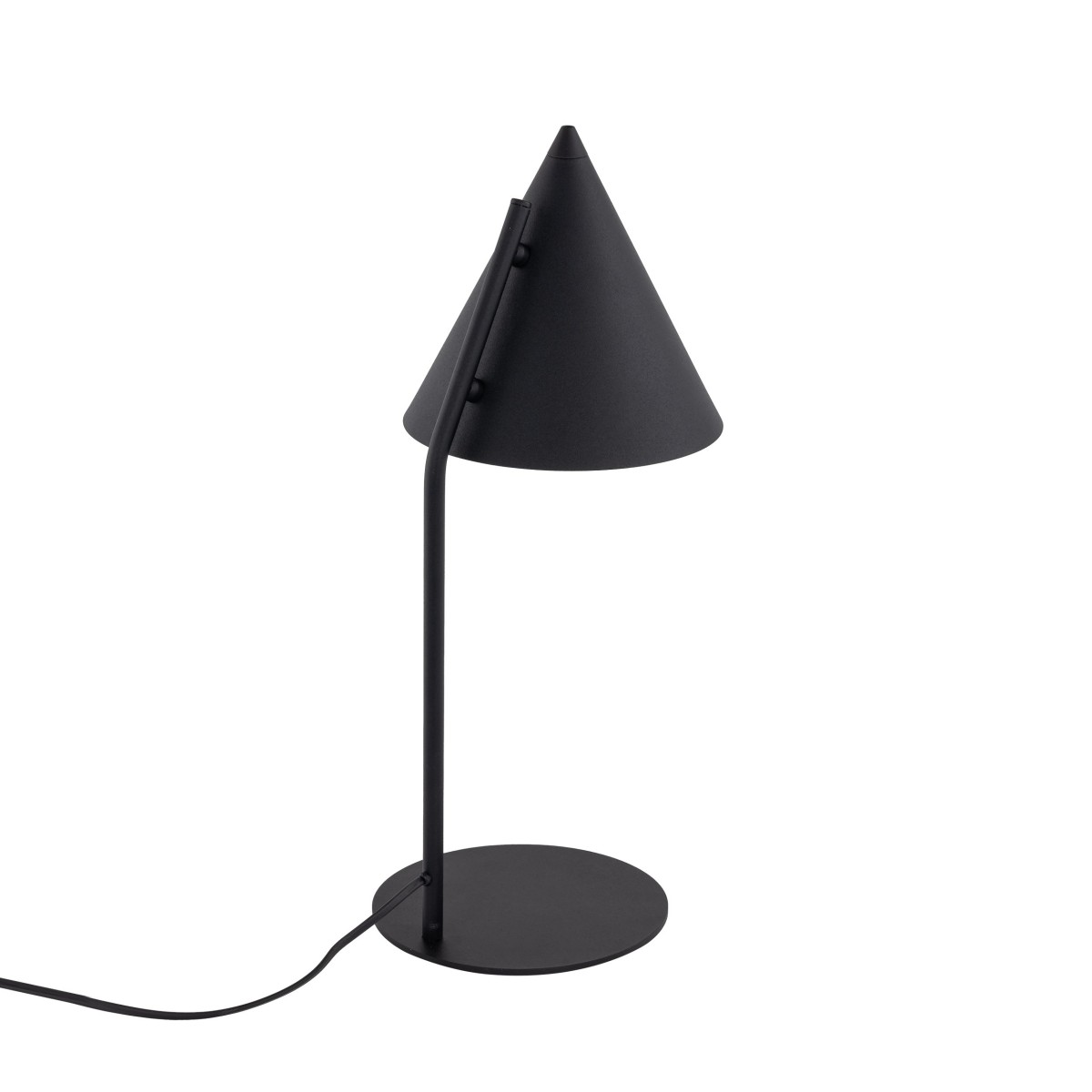 Lampka nocna TK-Lighting CONO TKL16009 kolor - czarny styl Nowoczesny  Loftowy