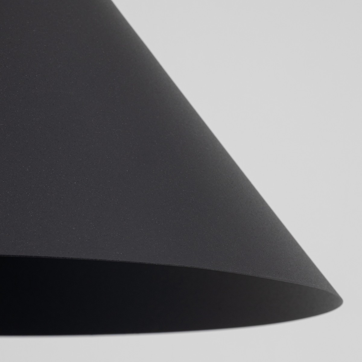 Lampa wisząca TK-Lighting CONO TKL10057  Lampa sufitowa kolor - czarny styl Nowoczesny  Loftowy