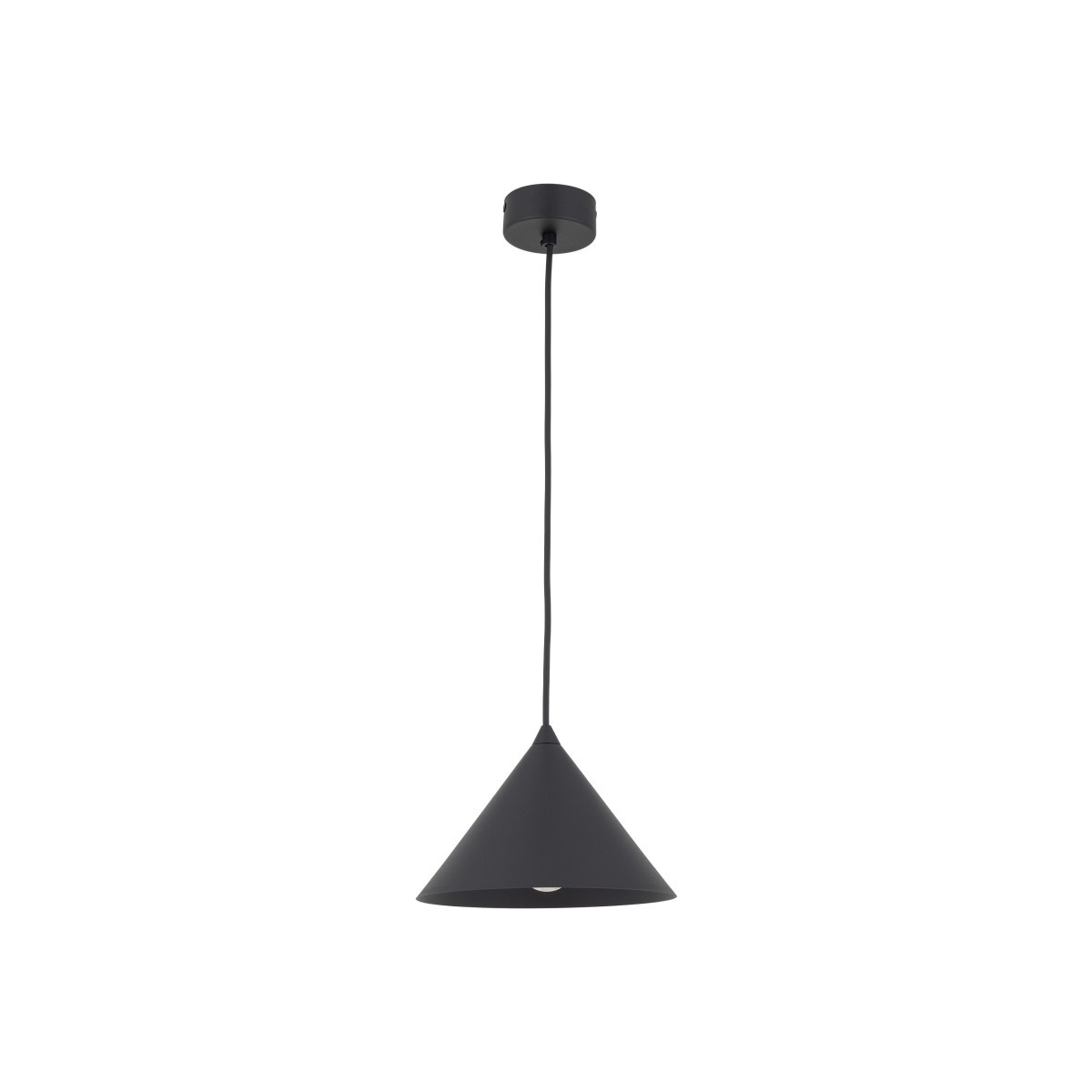 Lampa wisząca TK-Lighting CONO TKL10058  Lampa sufitowa kolor - czarny styl Nowoczesny  Loftowy