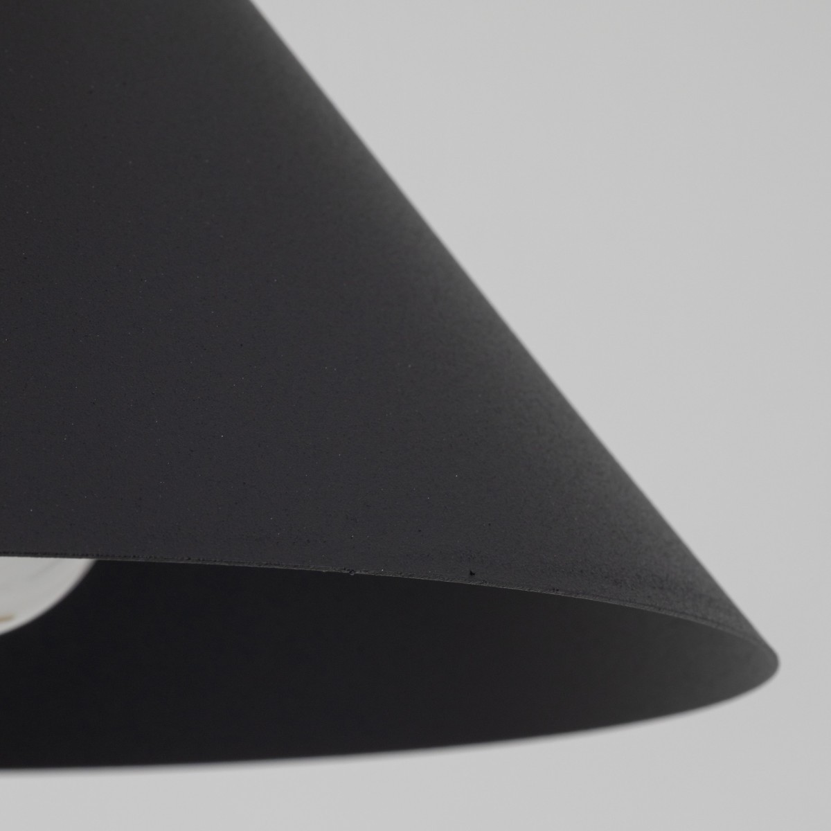 Lampa wisząca TK-Lighting CONO TKL10058  Lampa sufitowa kolor - czarny styl Nowoczesny  Loftowy