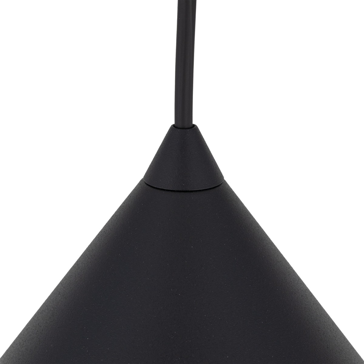 Lampa wisząca TK-Lighting CONO TKL10058  Lampa sufitowa kolor - czarny styl Nowoczesny  Loftowy