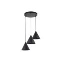 Lampa wisząca TK-Lighting CONO TKL10067  Lampa sufitowa kolor - czarny styl Nowoczesny  Loftowy