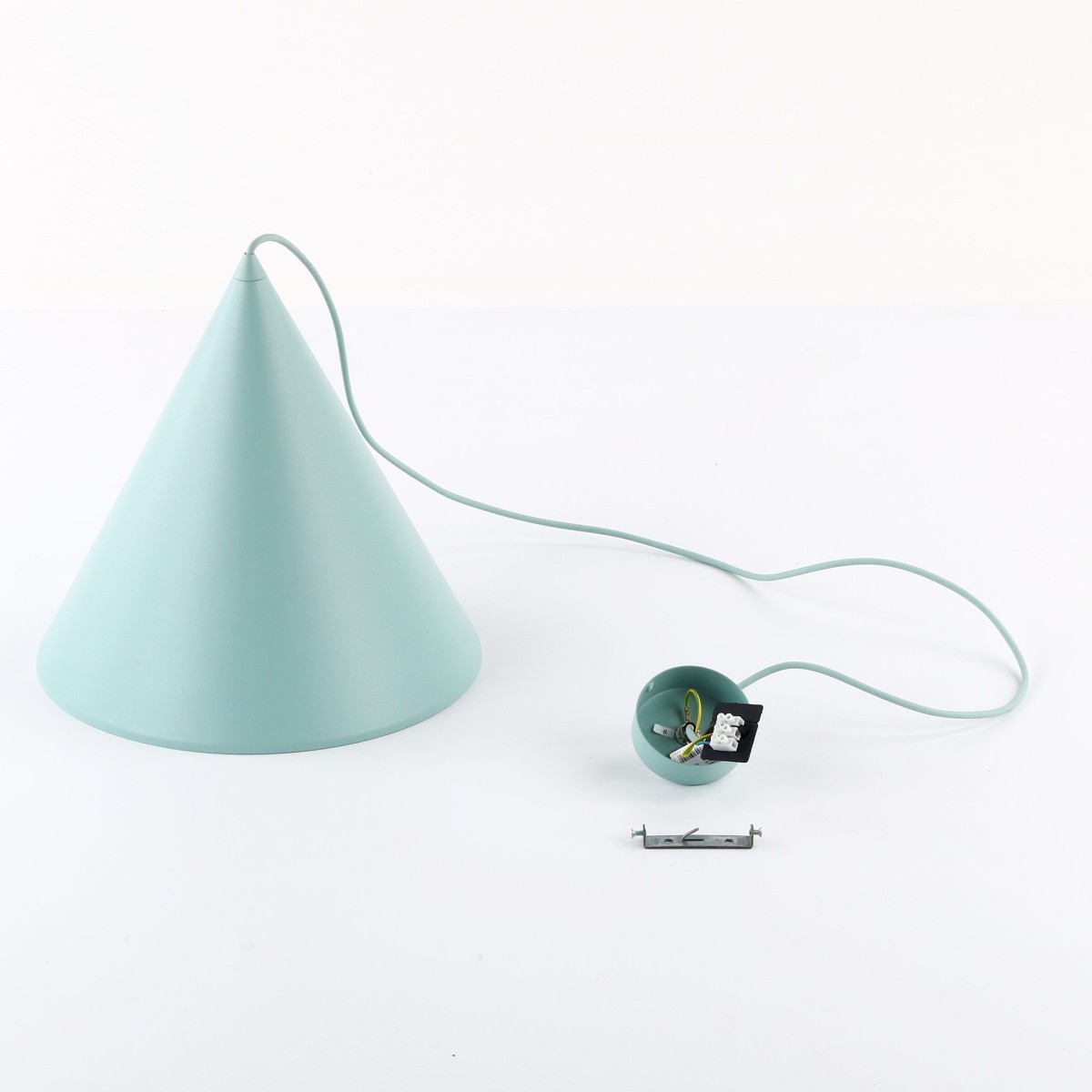 Lampa wisząca TK-Lighting CONO TKL10063  Lampa sufitowa kolor - miętowy styl Nowoczesny  Boho