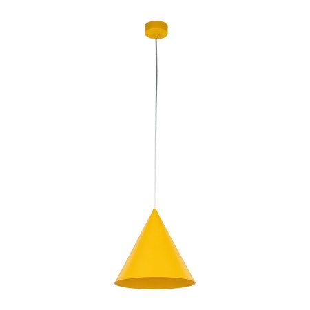 Lampa wisząca TK-Lighting CONO TKL10066  Lampa sufitowa kolor - żółty styl Nowoczesny  Boho