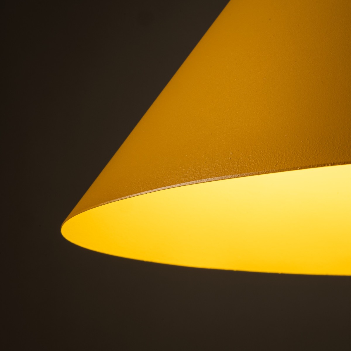 Lampa wisząca TK-Lighting CONO TKL10090  Lampa sufitowa kolor - żółty styl Nowoczesny  Boho