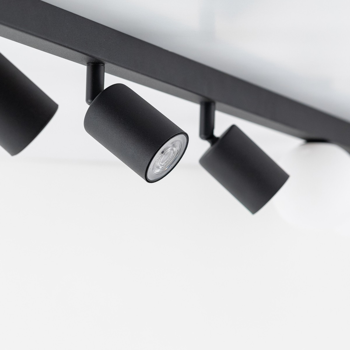 Lampa sufitowa TK-Lighting VOX TKL10004 kolor - czarny - biały styl Nowoczesny  Loftowy