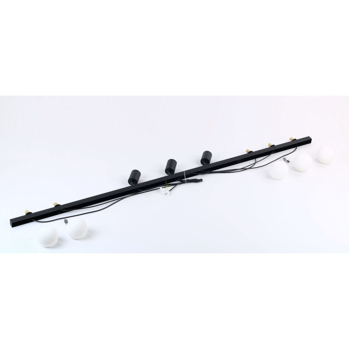 Lampa sufitowa TK-Lighting VOX TKL10004 kolor - czarny - biały styl Nowoczesny  Loftowy