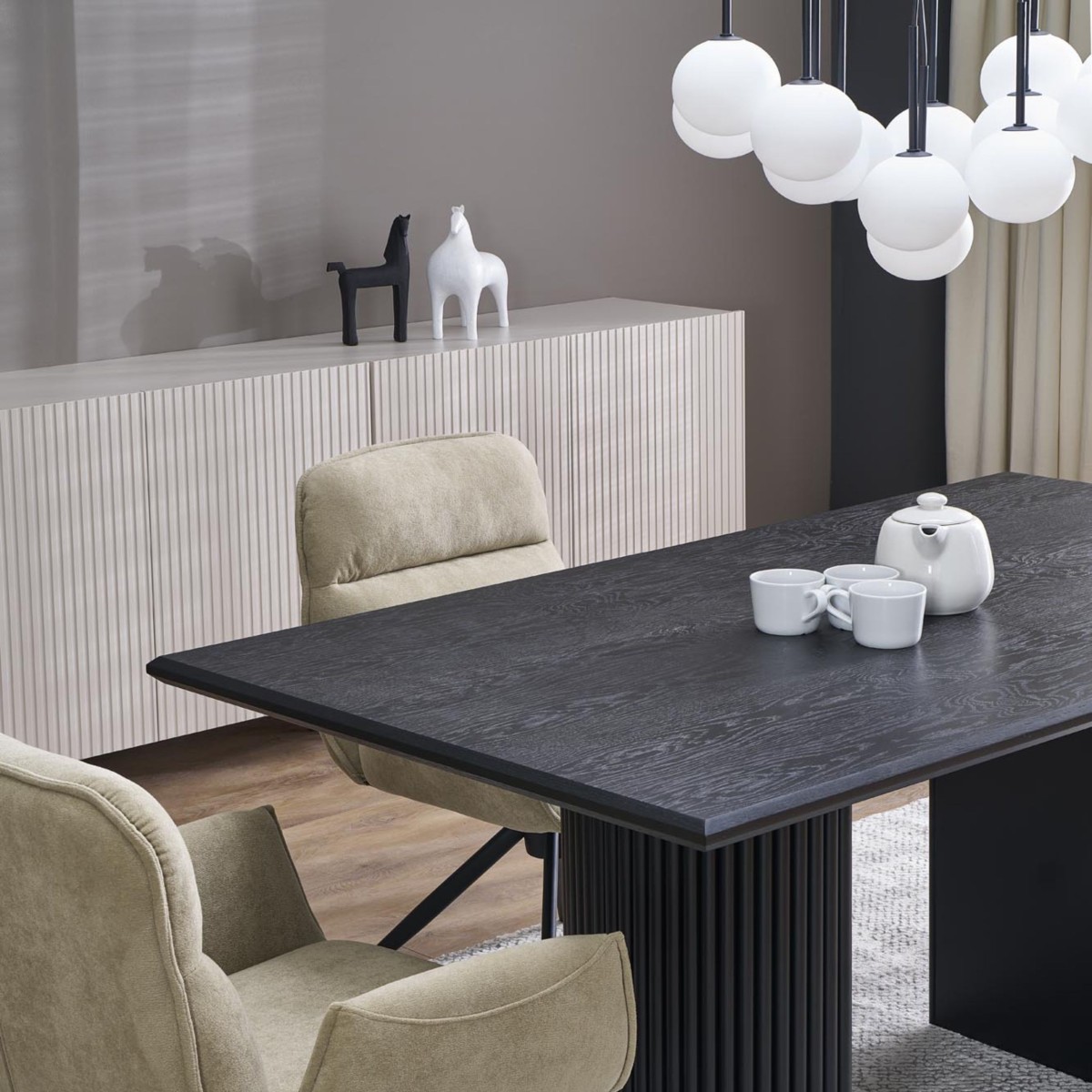 Lampa wisząca TK-Lighting MARTIN TKL10079  Lampa sufitowa kolor - czarny - biały styl Nowoczesny  Skandynawski