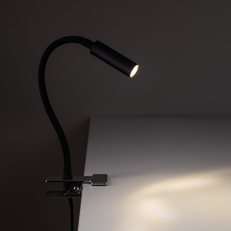 Kinkiet TK-Lighting LAGOS TKL16025  Lampka nocna kolor - czarny styl Nowoczesny  Loftowy