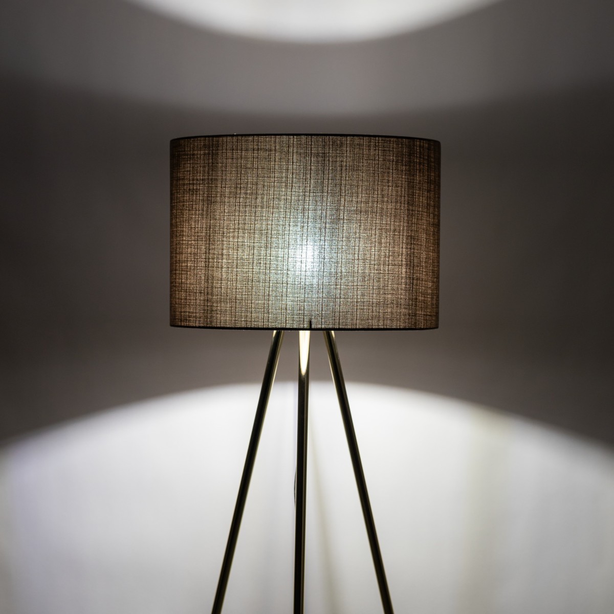 Lampa podłogowa TK-Lighting UMBERTO TKL16032 kolor - złoty - Brązowy styl Nowoczesny  Boho