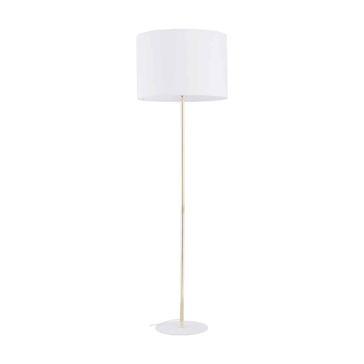 Lampa podłogowa TK-Lighting UMBERTO TKL16033 kolor - złoty - biały styl Nowoczesny  Glamour