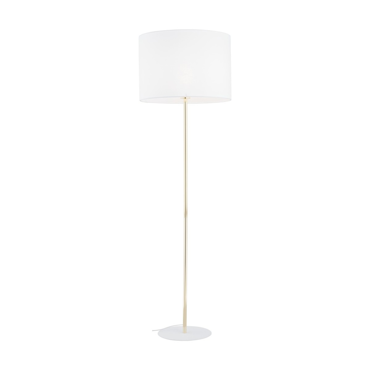 Lampa podłogowa TK-Lighting UMBERTO TKL16033 kolor - złoty - biały styl Nowoczesny  Glamour