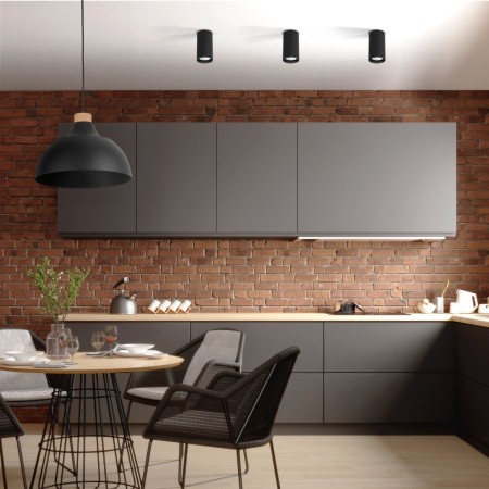 Lampa sufitowa TK-Lighting TUNE TKL10022 kolor - czarny styl Nowoczesny  Loftowy