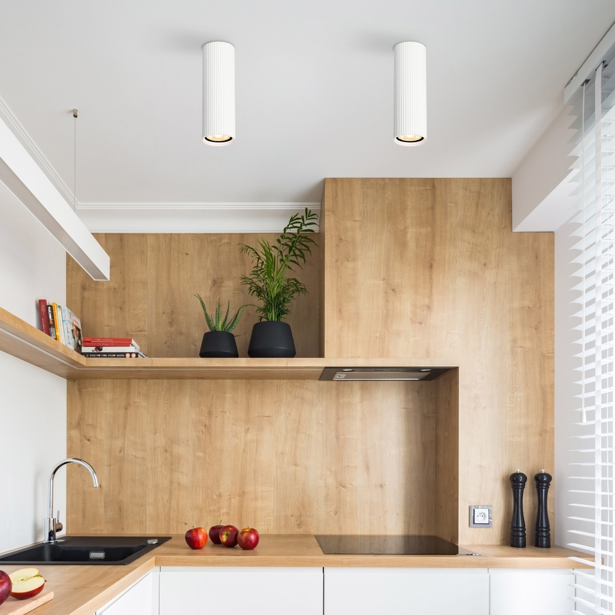 Lampa sufitowa TK-Lighting TUNE TKL10025 kolor - biały styl Nowoczesny  Loftowy