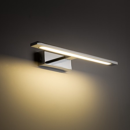 Lampa ścienna TK-Lighting GALLERY TKL18001  Kinkiet kolor - chrom - biały styl Nowoczesny  Loftowy