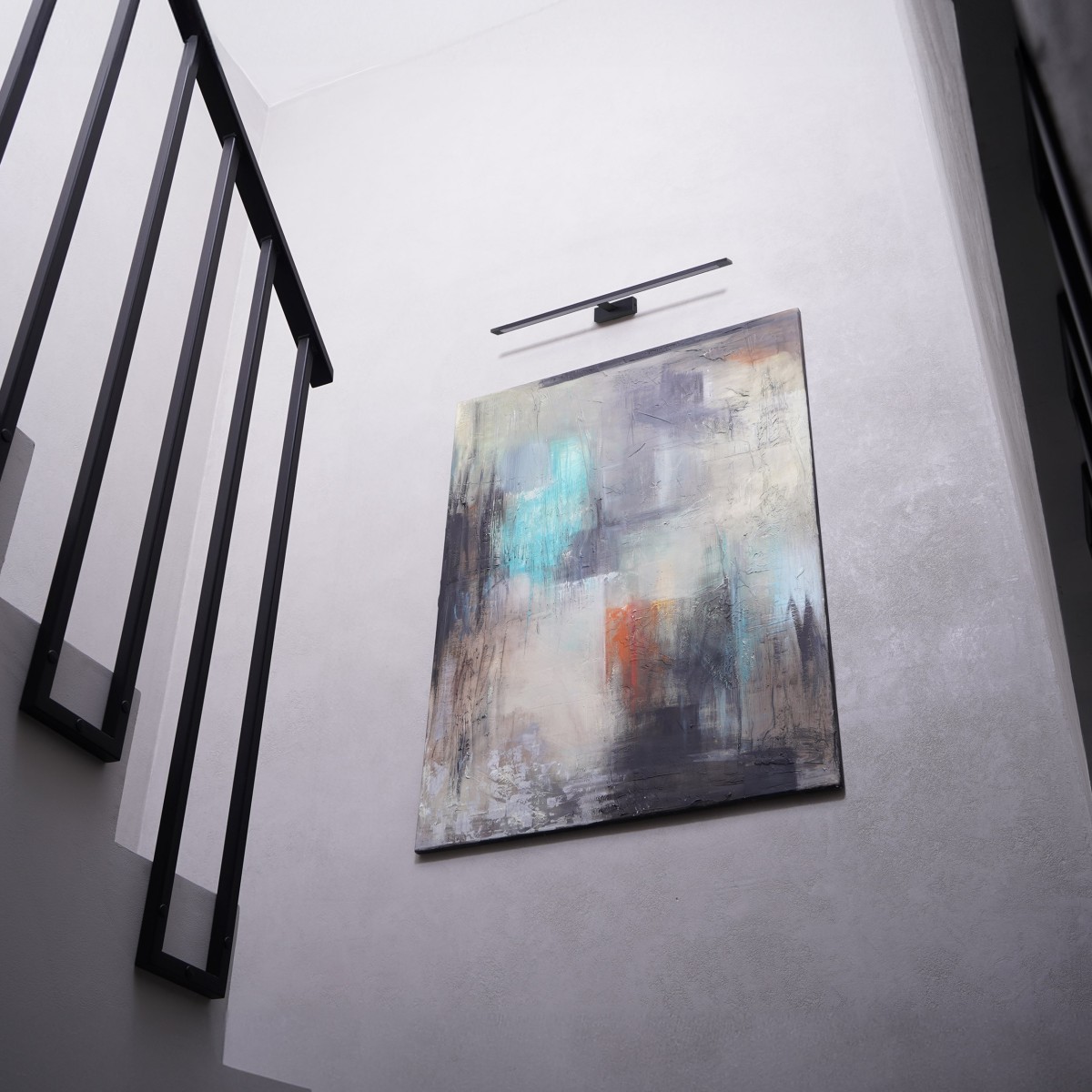 Lampa ścienna TK-Lighting GALLERY TKL18002  Kinkiet kolor - czarny - biały styl Nowoczesny  Loftowy