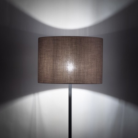 Lampa podłogowa TK-Lighting EARTH TKL16013 kolor - czarny - brązowy styl Loftowy  Klasyczny