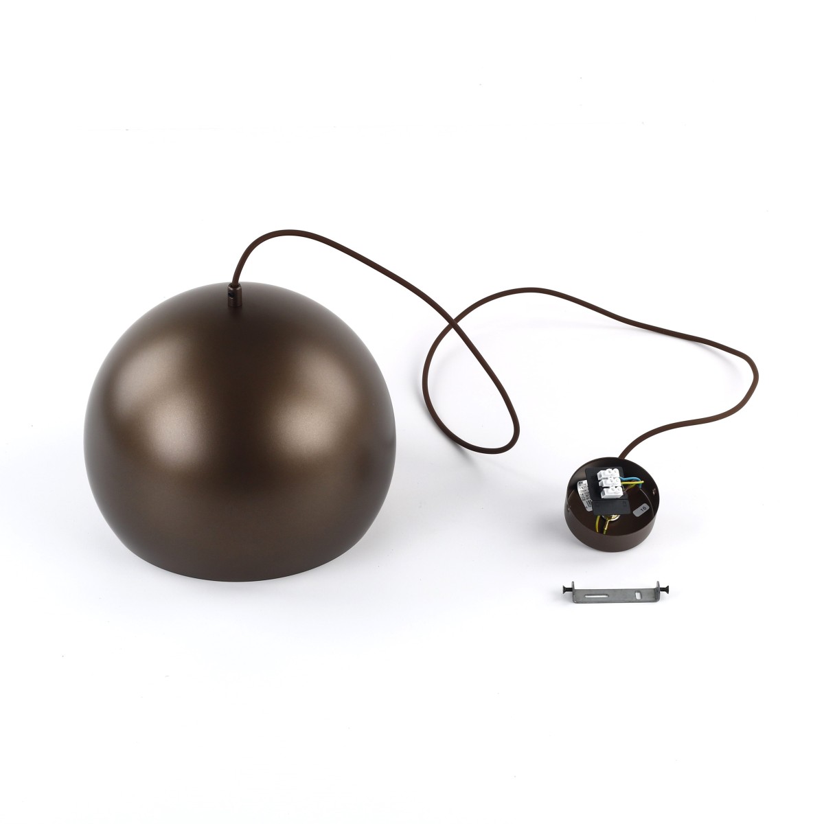 Lampa wisząca TK-Lighting ZOE TKL10171  Lampa sufitowa kolor - brązowy styl Nowoczesny  Rustykalny