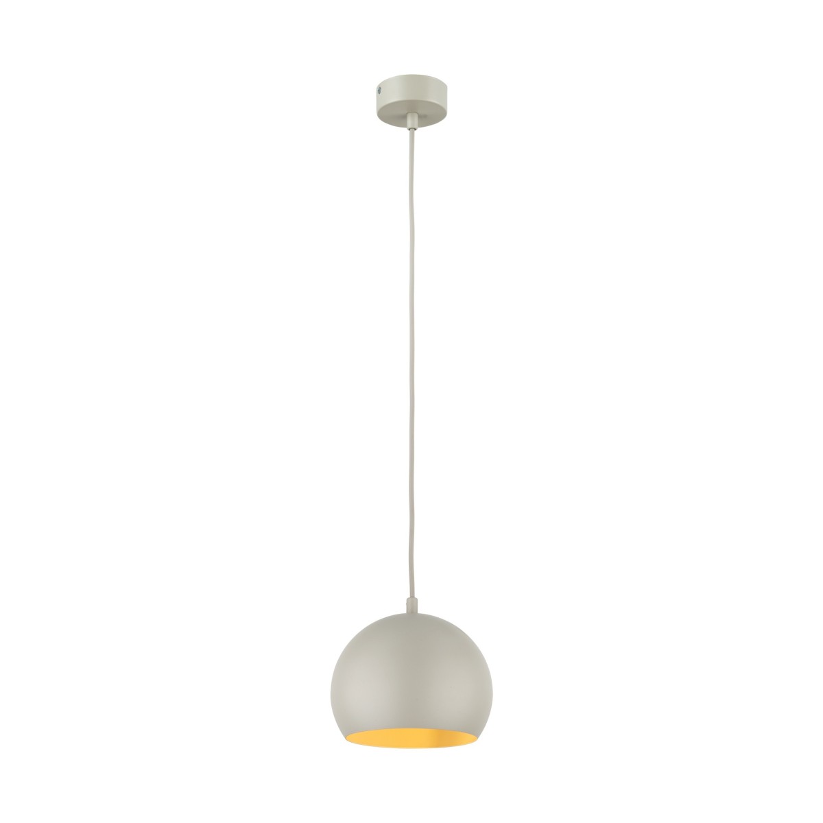 Lampa wisząca TK-Lighting ZOE TKL10172  Lampa sufitowa kolor - beżowy styl Nowoczesny  Rustykalny