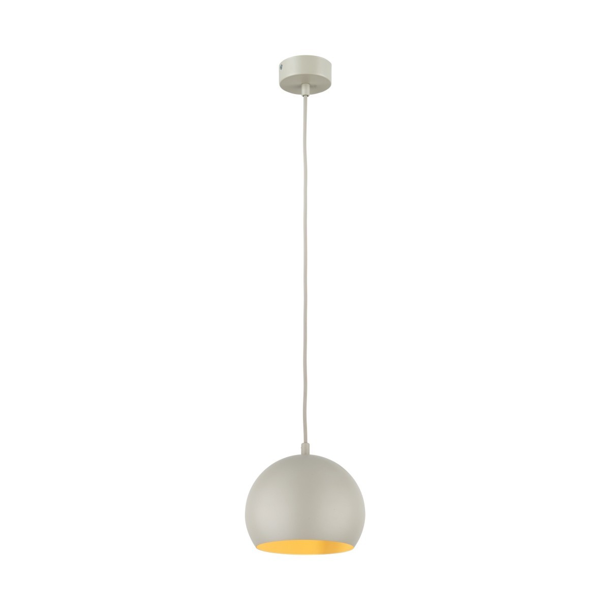 Lampa wisząca TK-Lighting ZOE TKL10172  Lampa sufitowa kolor - beżowy styl Nowoczesny  Rustykalny