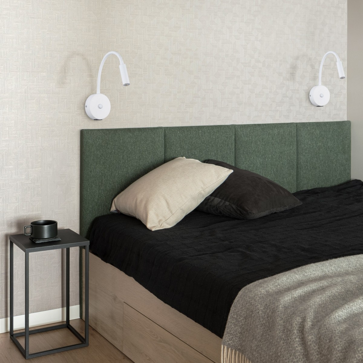 Lampa ścienna TK-Lighting LAGOS TKL10202  Kinkiet kolor - biały styl Nowoczesny  Loftowy