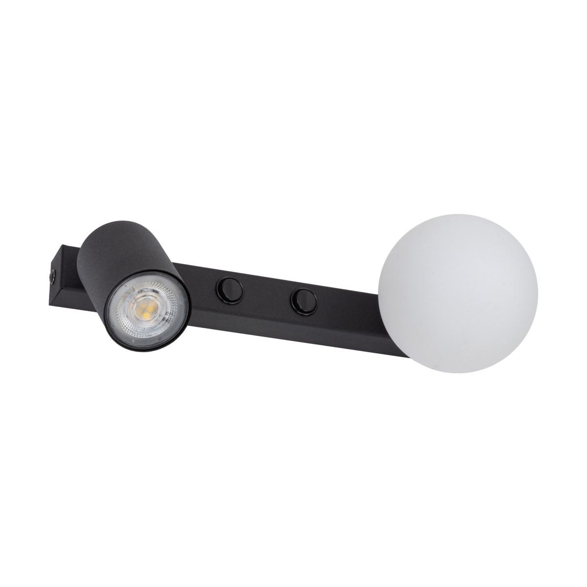 Lampa ścienna TK-Lighting VOX TKL10148  Kinkiet kolor - czarny - biały styl Nowoczesny  Loftowy