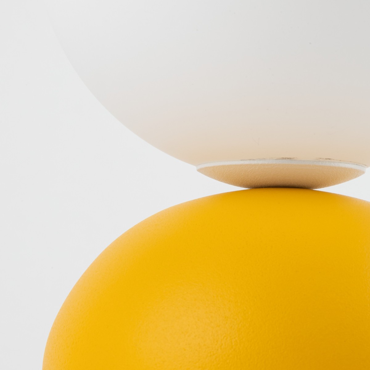 Lampka nocna TK-Lighting MIKI TKL16040 kolor - żółty - biały styl Nowoczesny  Boho