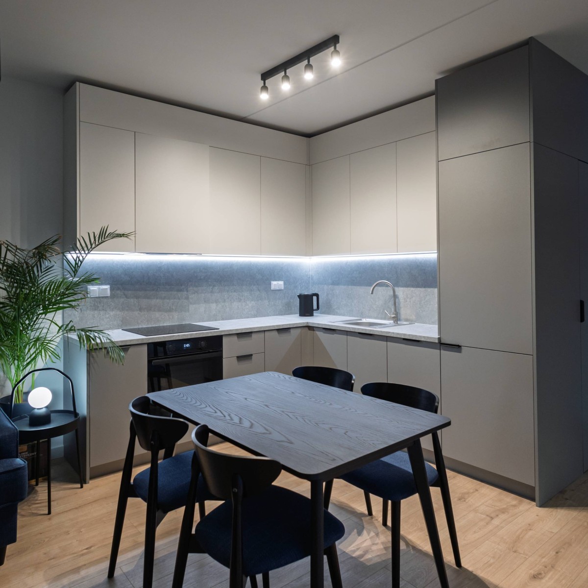 Lampka nocna TK-Lighting MIKI TKL16044 kolor - czarny - biały styl Nowoczesny  Loftowy