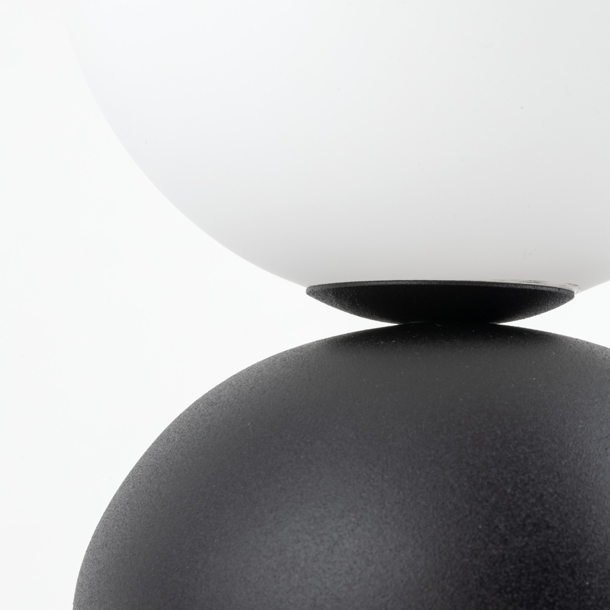 Lampka nocna TK-Lighting MIKI TKL16044 kolor - czarny - biały styl Nowoczesny  Loftowy