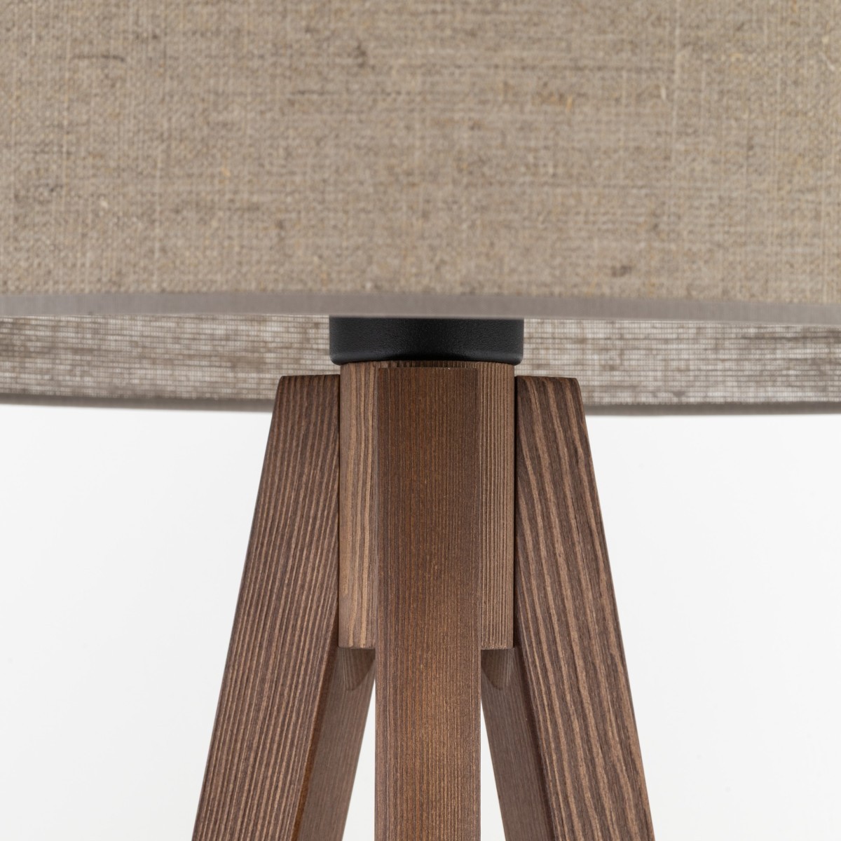 Lampa podłogowa TK-Lighting GRAND TKL16018 kolor - orzech - len styl Nowoczesny  Boho