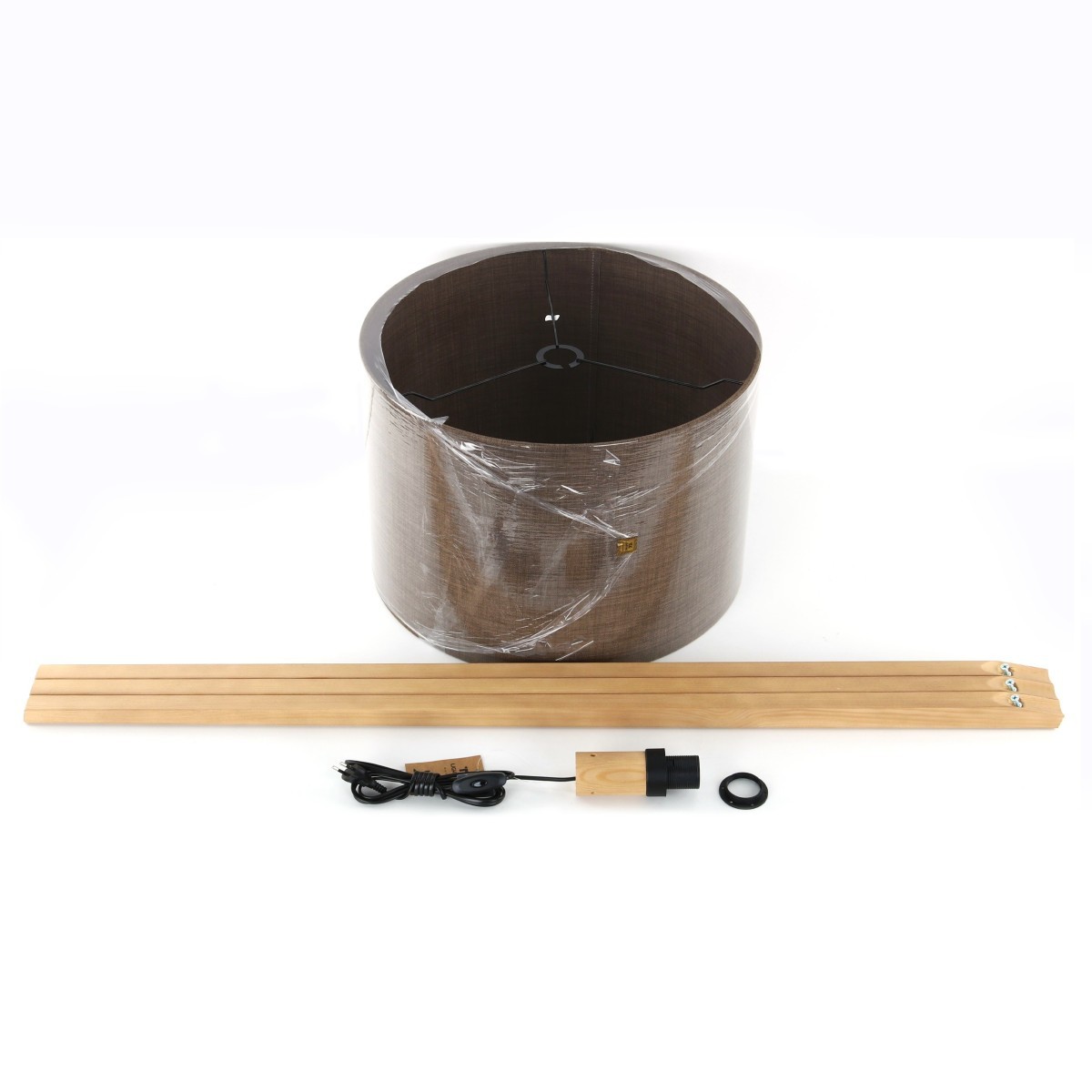 Lampa podłogowa TK-Lighting GRAND TKL16026 kolor - sosna - Brązowy styl Nowoczesny  Boho