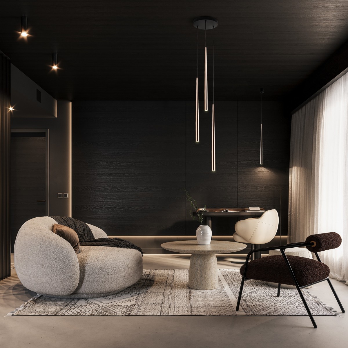 Lampa wisząca TK-Lighting PIANO TKL10117  Lampa sufitowa kolor - złoty - czarny styl Nowoczesny  Glamour