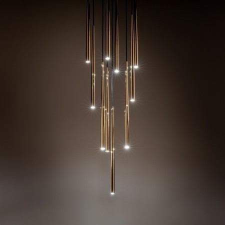 Lampa wisząca TK-Lighting PIANO TKL10118  Lampa sufitowa kolor - złoty - czarny styl Nowoczesny  Glamour