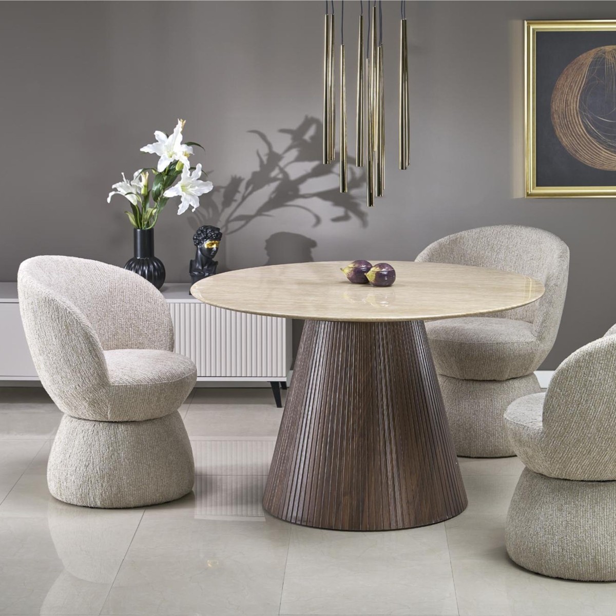 Lampa wisząca TK-Lighting PIANO TKL10118  Lampa sufitowa kolor - złoty - czarny styl Nowoczesny  Glamour