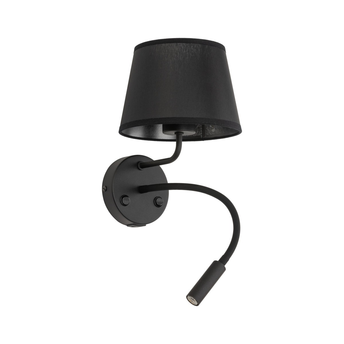 Lampa ścienna TK-Lighting MAJA TKL10203  Kinkiet kolor - czarny styl Nowoczesny  Loftowy