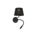 Lampa ścienna TK-Lighting MAJA TKL10203  Kinkiet kolor - czarny styl Nowoczesny  Loftowy