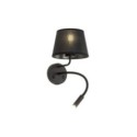 Lampa ścienna TK-Lighting MAJA TKL10203  Kinkiet kolor - czarny styl Nowoczesny  Loftowy
