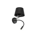 Lampa ścienna TK-Lighting MAJA TKL10203  Kinkiet kolor - czarny styl Nowoczesny  Loftowy