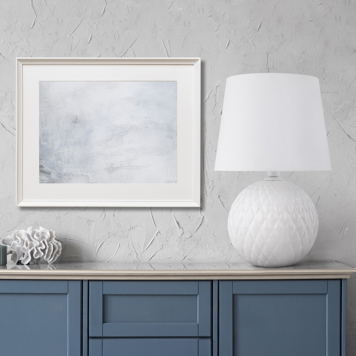 Lampka nocna TK-Lighting SANTANA TKL16046 kolor - biały styl Nowoczesny  Loftowy