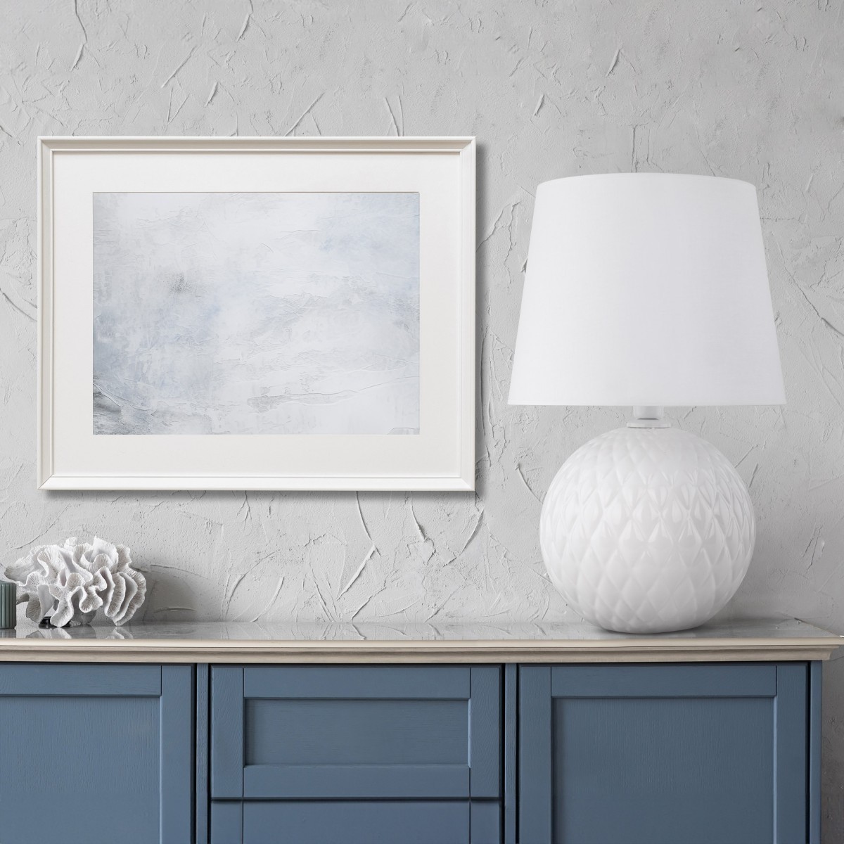 Lampka nocna TK-Lighting SANTANA TKL16046 kolor - biały styl Nowoczesny  Loftowy