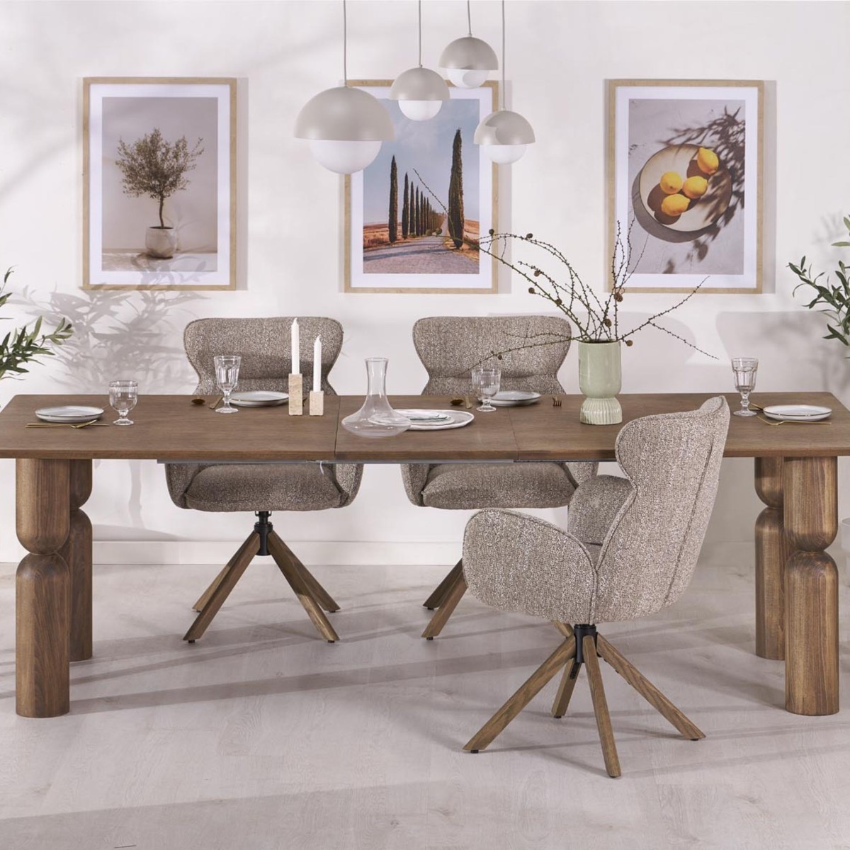 Lampa wisząca TK-Lighting BONO TKL10274  Lampa sufitowa kolor - biały styl Nowoczesny  Skandynawski