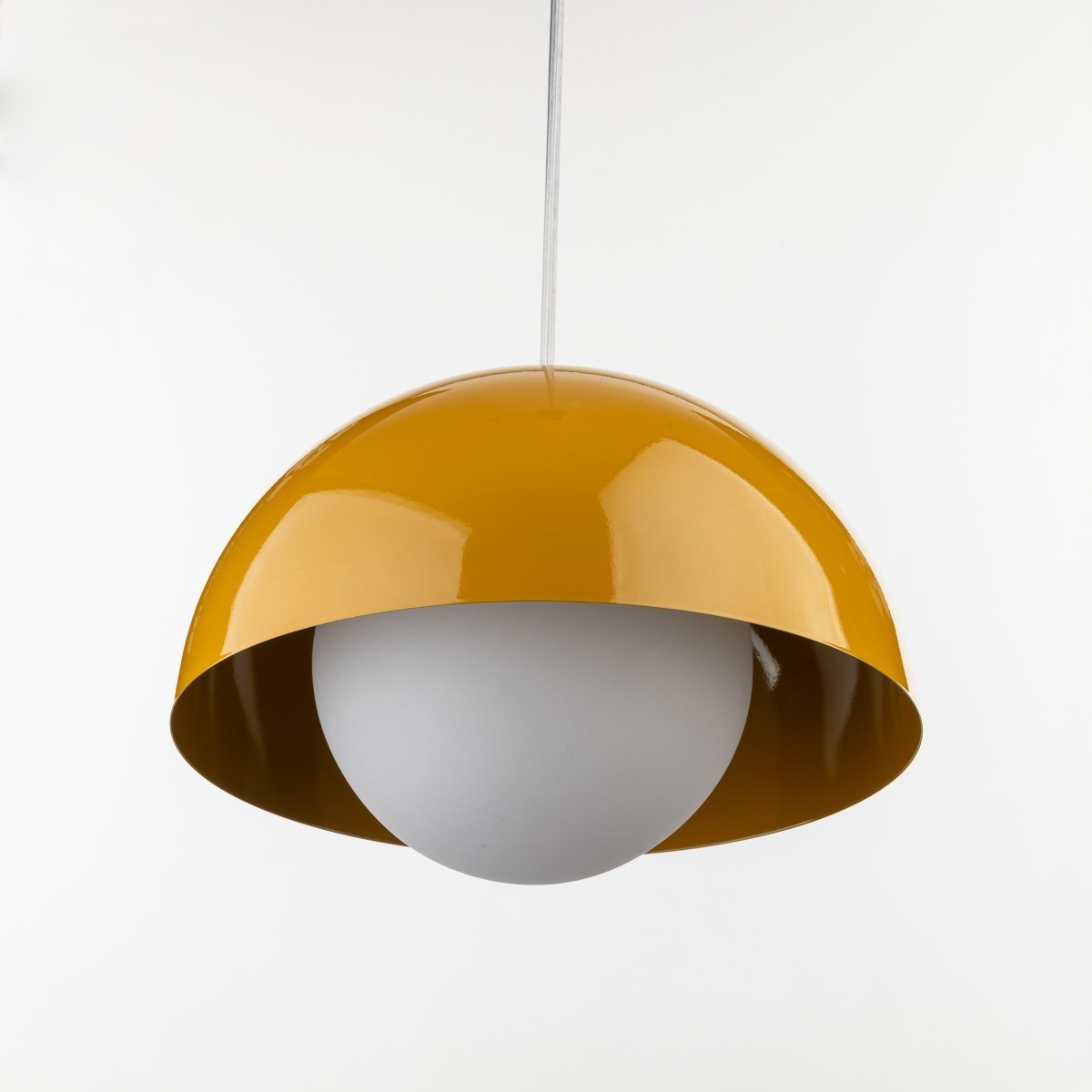 Lampa wisząca TK-Lighting BONO TKL10275  Lampa sufitowa kolor - ochra - biały styl Nowoczesny  Skandynawski