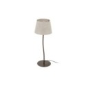 Lampka nocna TK-Lighting NICOLA TKL16027 kolor - brązowy - len styl Nowoczesny  Boho