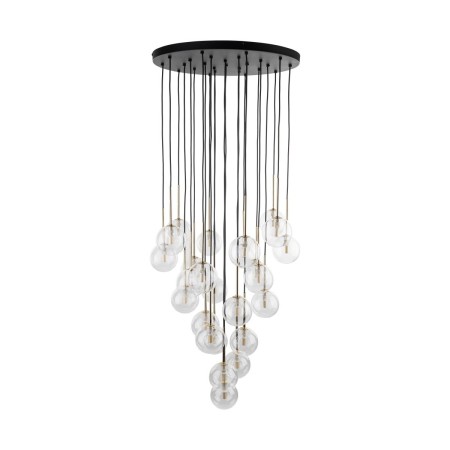 Lampa wisząca TK-Lighting NILOS TKL10099  Lampa sufitowa kolor - złoty - czarny styl Nowoczesny  Glamour