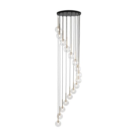 Lampa wisząca TK-Lighting AURORA TKL10182 kolor - złoty - czarny styl Nowoczesny  Glamour