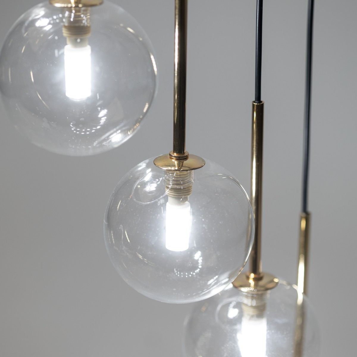 Lampa wisząca TK-Lighting AURORA TKL10182 kolor - złoty - czarny styl Nowoczesny  Glamour